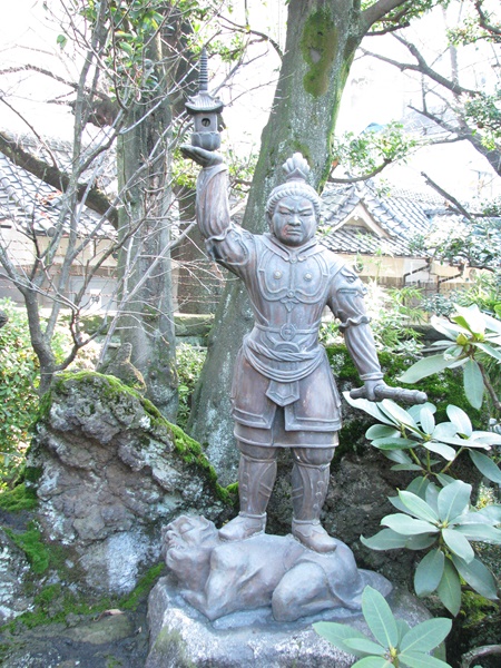 谷中七福神,東覚寺,毘沙門天