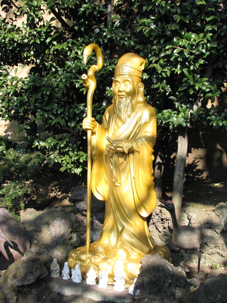 谷中七福神,東覚寺,寿老人