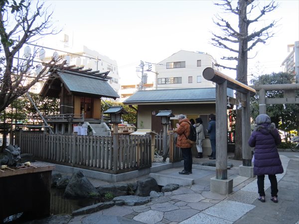 新宿山手七福神,厳島神社抜弁天